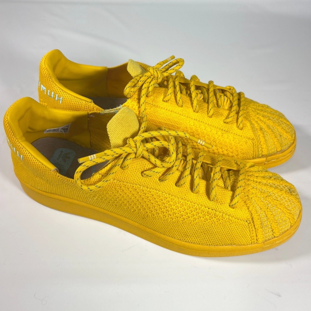 Pharrell x adidas Superstar Primeknit Bold Gold Mens Size 9 "Human Race" S42930